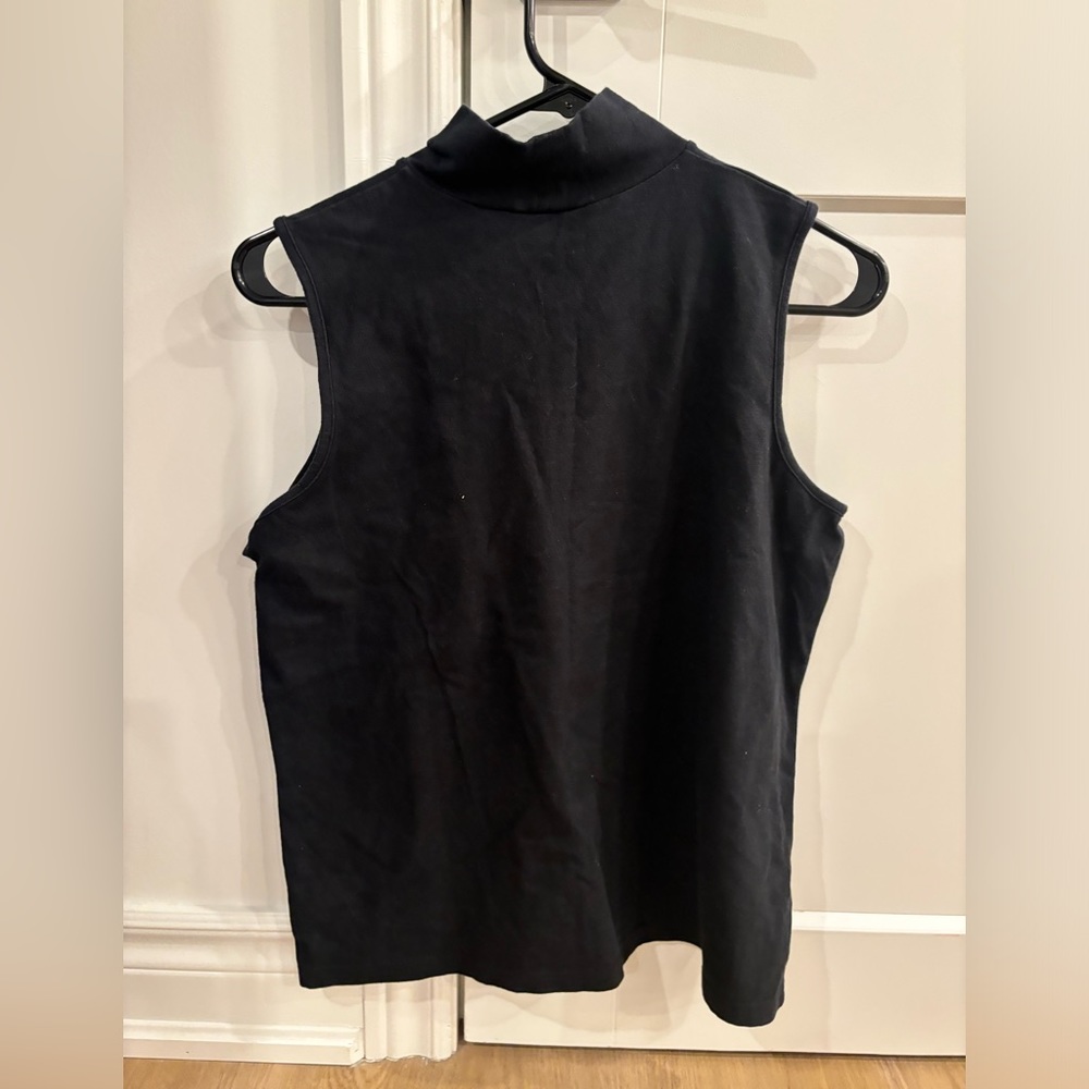 Ladies Size Large Eddie Bauer Mock-neck Tank Top - Great Condition